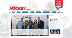 Desktop Screenshot of minnesotahockeyjournal.com